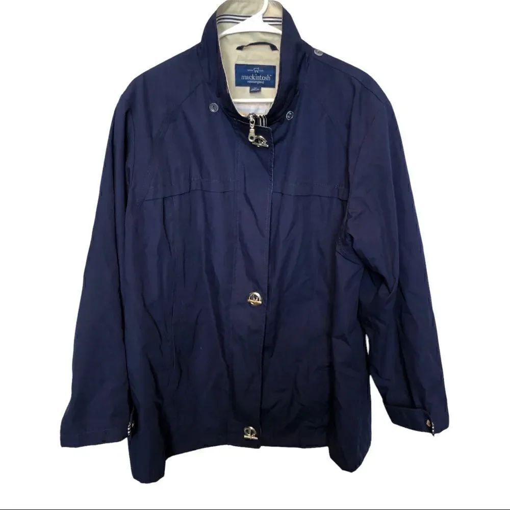 Macintosh New England Jacket Navy blue XL